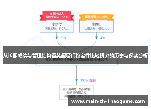 从长期成绩与管理结构看英超豪门稳定性比较研究的历史与现实分析