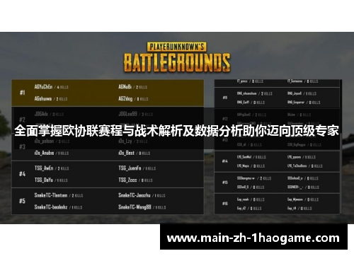 全面掌握欧协联赛程与战术解析及数据分析助你迈向顶级专家